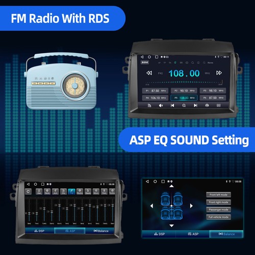 Android 13 For Toyota Sienna 2004-2010 Car Radio Stereo GPS Navi SWC Auto 4+64GB - Picture 13 of 15