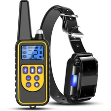 iMounTEK 2022 Dog Training Shock Collar for S/M/L Dog 2600FT Remote 3 Channels