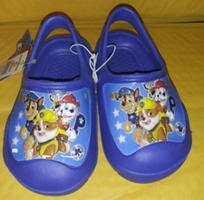 Nickelodeon PAW Patrol Toddler Boys Shoes Blue S 5/6 -Clogs HERO'S