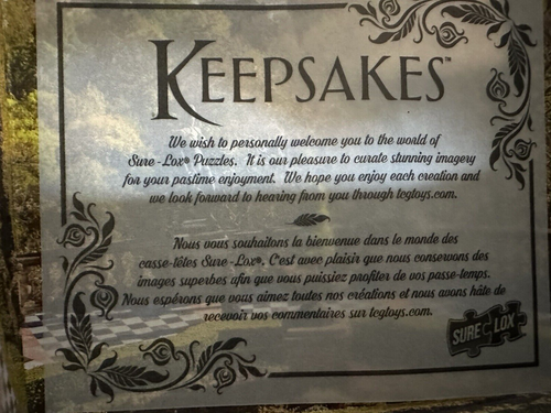 Keepsake Puzzle Sealed bag Nice - Picture 6 of 8