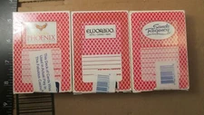 Lot of 3 Decks Playing Cards Estate Find Used Sealed Casino Decks