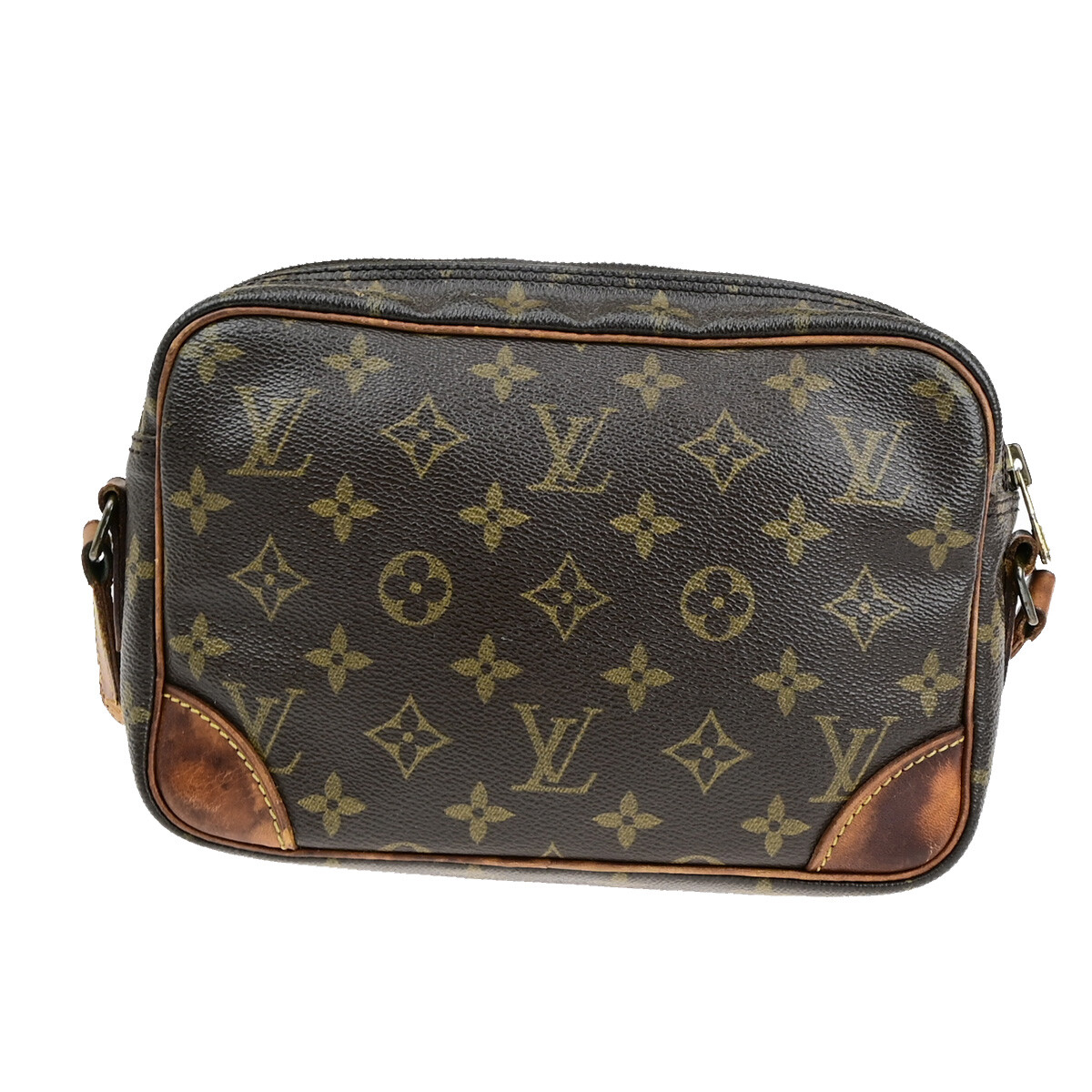 Louis Vuitton Trocadero 24 Shoulder Bag Brown Leather for sale
