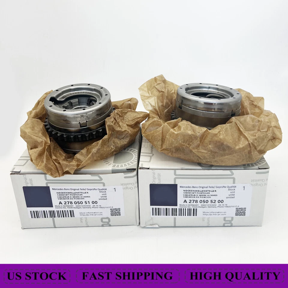 OEM 4PCS Camshaft Adjuster for Mercedes Benz E550 E63 ML550 S550 M278 Engine Foto 4 de 4