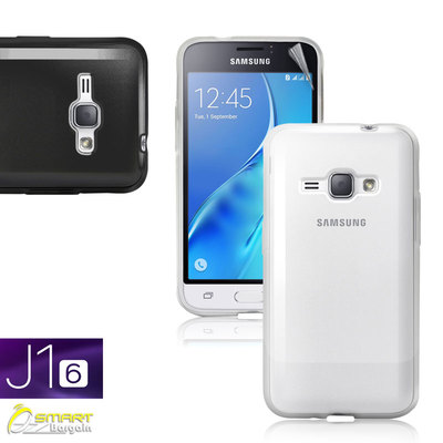 Soft Gel TPU Jelly Case Cover For Samsung Galaxy J1 2016 J1 Screen  Guard UK