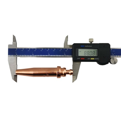 10x Bossweld 3 Seat Acetylene Cutting Nozzle Size 1 Fuel Oxygen Cuts 10mm to15mm - Bild 6 von 9