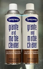 (2-Pk) SPRAYWAY Granite Marble Natural Stone Floor Cleaner with Foaming Action 