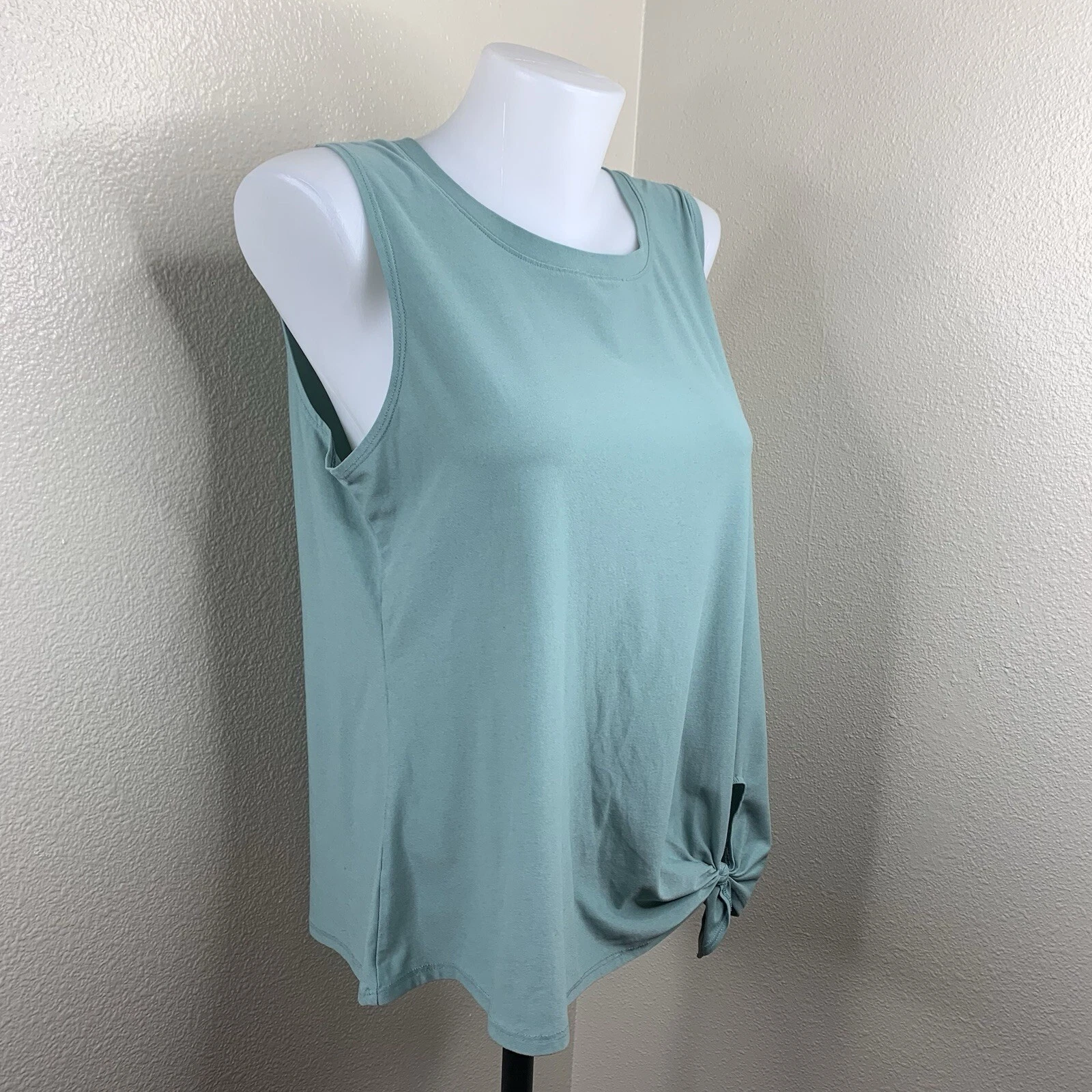 beyond-yoga all for ties knotted muscle sleeveless tank-top
