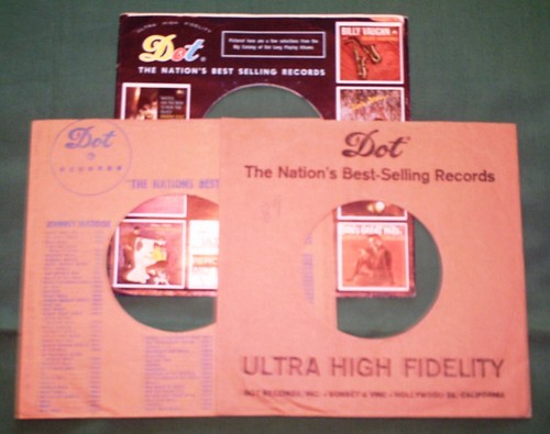 3 pcs - Dot Records Original Company 7
