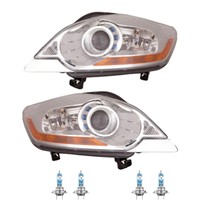 Halogen Scheinwerfer Frontscheinwerfer Set H7/ H7 FüR Ford Kuga I Inkl. Lampen