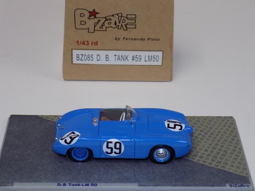 1/43 Bizarre D.B. Tank #59 1950 24 Hours of LeMans BZ085 - Picture 3 of 4