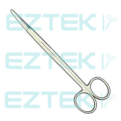 Set of 2 Boettcher Tonsil Scissors, 7.25