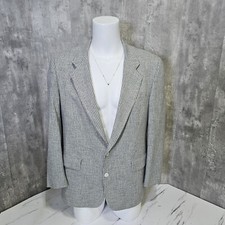 Vintage Christian Dior Mens 42 Striped Blazer Career Business Casual