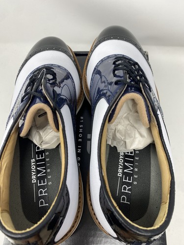 FootJoy Premiere Series Wilcox 54323 Navy White Mens Golf Shoes Men M New - Picture 5 of 8
