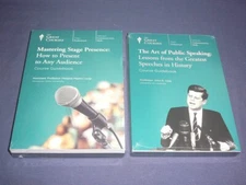 Teaching Co Great Courses DVDs  :     MASTERING STAGE PRESENCE     + bonus   NEW
