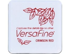 Small-Size VersaFine Instant Dry Pigment Ink Pad Crimson Red for Stamping