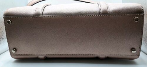 Kate Spade New York Metallic Rose Gold Leather Satchel Doctor Crossbody Bag EUC - Picture 8 of 24