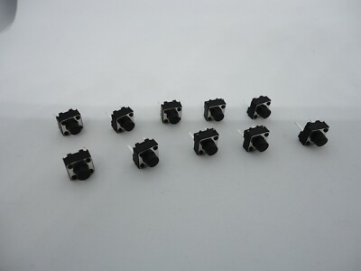10 Pack Lot 6x6mm 2 Pin Bottom Push Touch Tactile Momentary Micro Button Switch