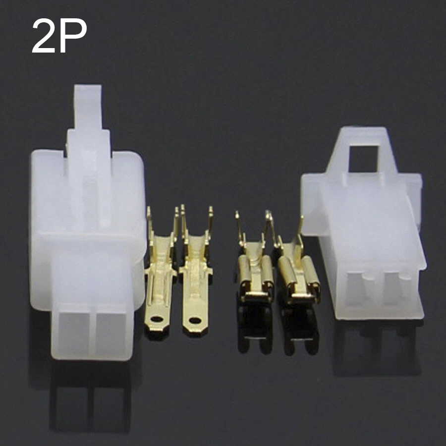 2.8mm 2/3/4/6/9 Way Pin Mini Connector Plug And Socket Kits Motorcycle Car Auto - image 4 of 4