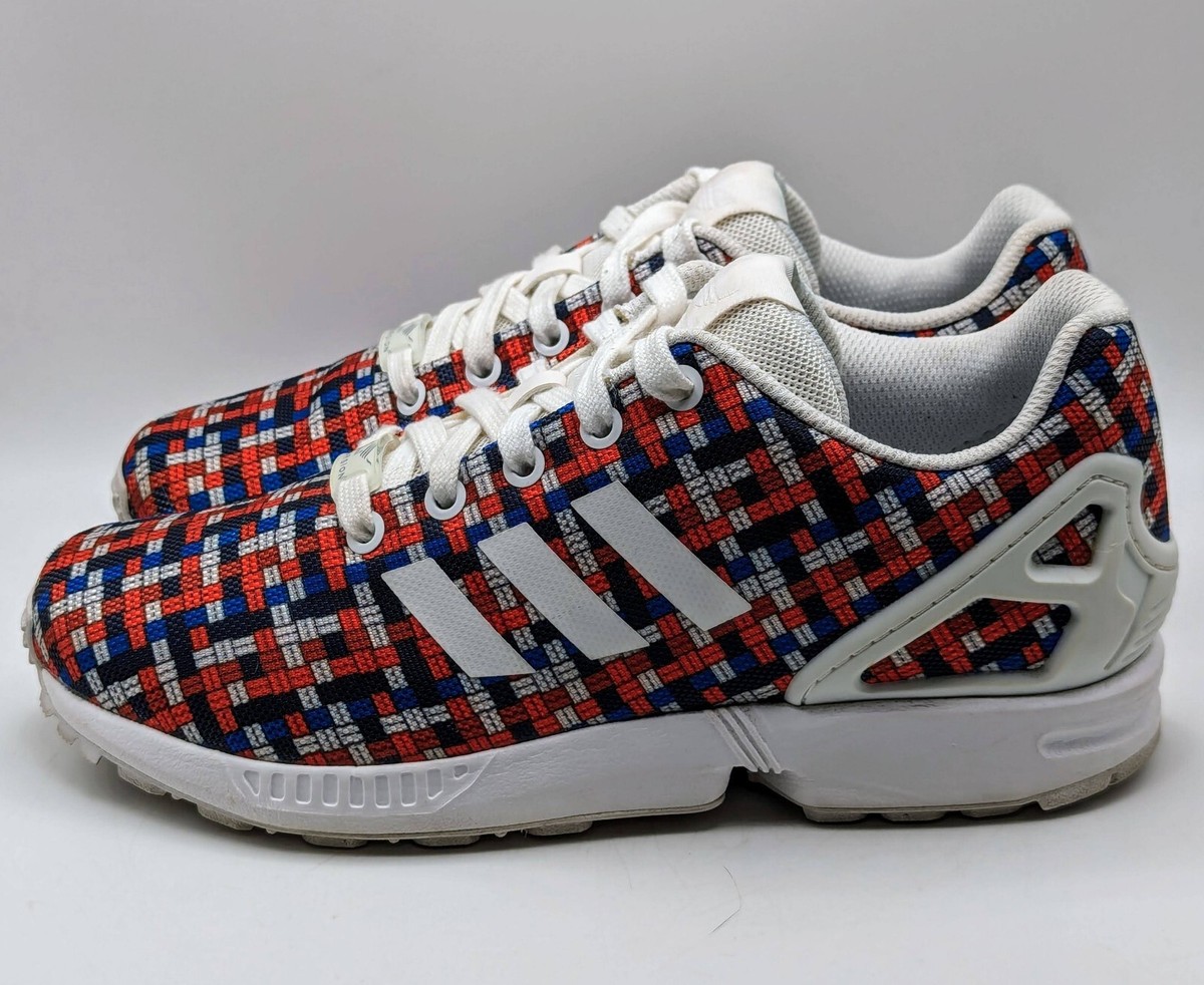 Adidas ZX Flux Torsion Mens size 6 Red White Blue USA Adidas ZX Flux Torsion Mens size 6 Red White Blue USA