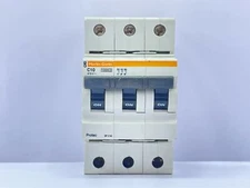 C10 415VAC Protec 3P C10 MCB 10A Miniature Circuit Breaker Switch #F22