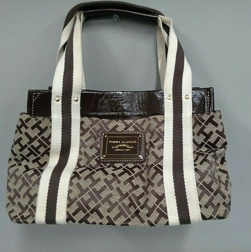 Tommy Hilfiger Women's Purse American Classics Small Handbag Monogramed  Cloth* | eBay