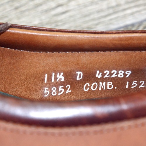 Allen Edmonds BOONE 11.5 D Tan Suede * new Bags * add $15 new Shoe Trees - Picture 6 of 13