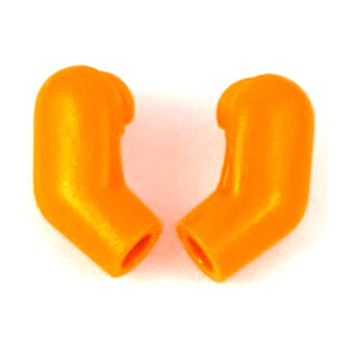 LEGO TEILE - (2) orange Minifigur Arme (passendes Paar) - Bild 1 von 1