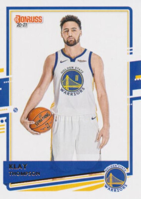 2020-21 Panini Donruss #32 KLAY THOMPSON - Golden State Warriors