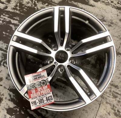 BMW X6 2015 - 2019 86265 aluminum OEM wheel rim 19 X 10 REAR CNC ...