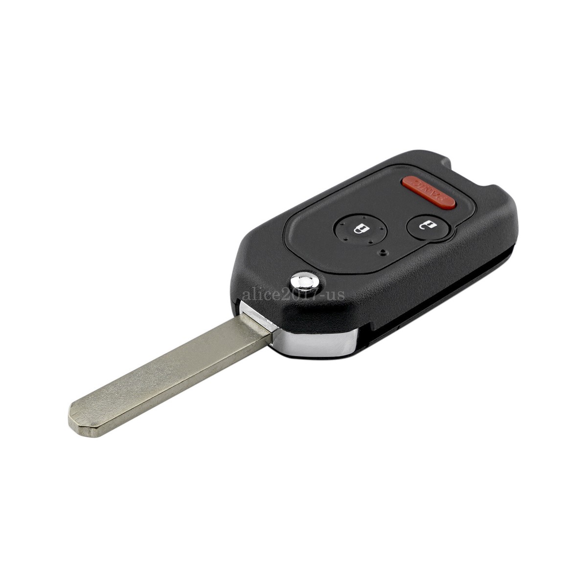 2-Pack Replacement Key Fob Shell/Case For 2007-2010 Honda CR-V (Remote Case Only)