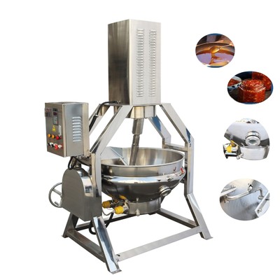 26.4gal Planetary Stirring Steam Jacketed Kettle Sandwich Cook Pot 220V 3-Phase
