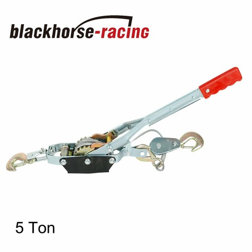 5 Ton Hand Puller Heavy Duty Winch Pull Hoist Come Along Cable Lever - Picture 3 of 6