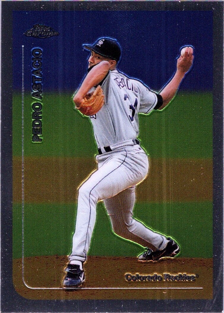 1999 Topps Chrome #317 Pedro Astacio Colorado Rockies