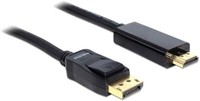 Delock Kabel Displayport Stecker Hdmi Stecker 1M 82586