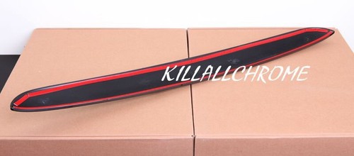 MINI R56 GLOSS BLACK BOOT HANDLE COVER De Chrome Black Out Cooper S JCW R57 R58 - Picture 6 of 10