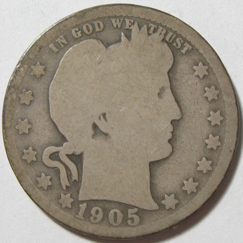 1905-O Barber Quarter - 90% Silver - #1110846-14