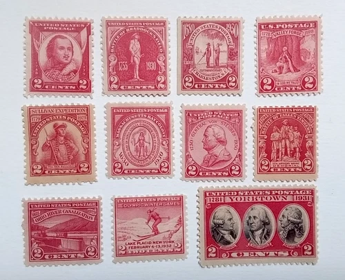 US 1928- 1933 mint stamps