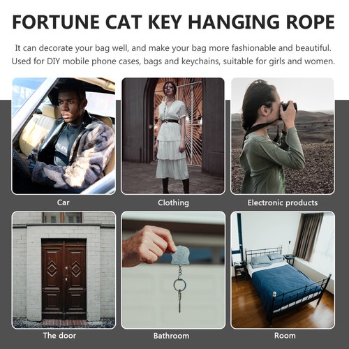 2 Pcs Nachahmung Perlen Handy Lanyard Seile Zum Aufhängen Von Telefonen - 第 5/12 張圖片