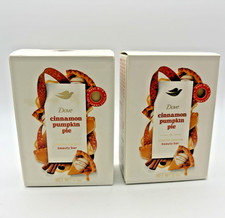 Lot of 2 Dove Brand "Cinnamon Pumpkin Pie" Limited Edition Soap Bars-NEW IN BOX
