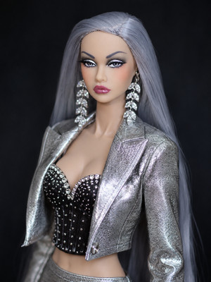 OOAK integrity toys Repaint Poppy Parker Custom Art Doll Head