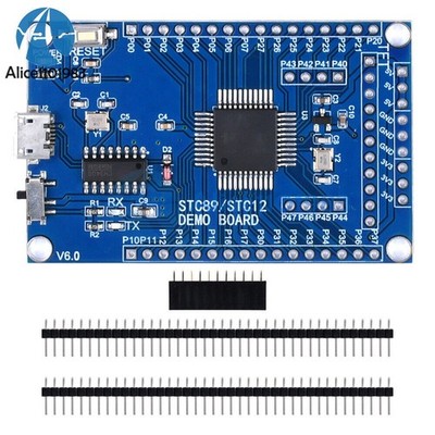 STC89C52RC Development Board 51 MCU Learning minimum system Core Board CH340 *cc
