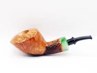 briar pipe Volkan Alberto Paronelli half rustic Tobacco Pipe pfeife