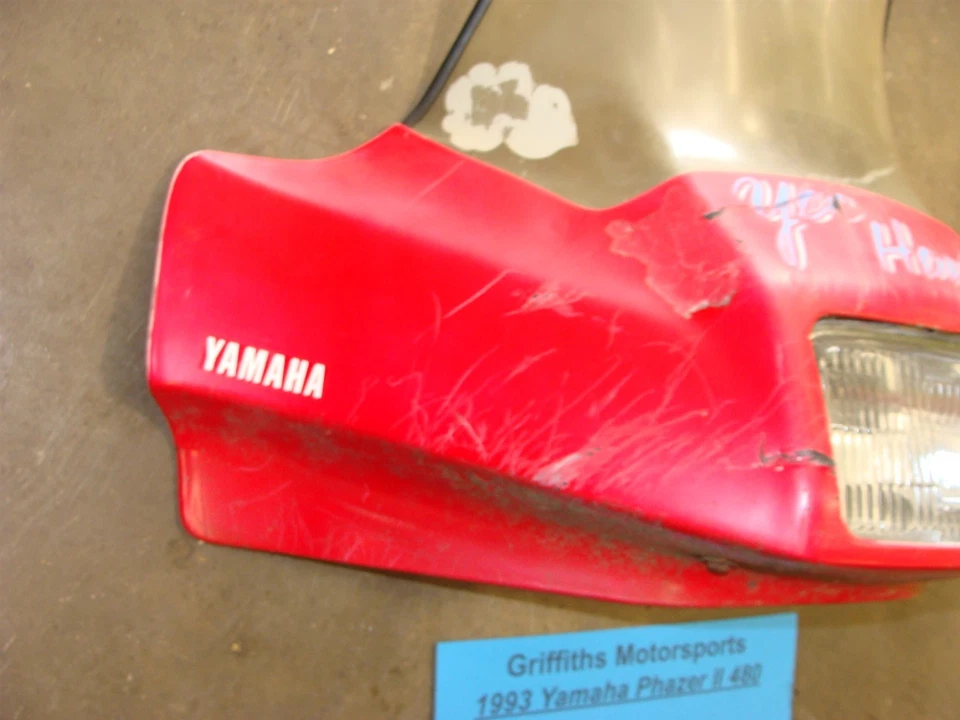 1993 YAMAHA PHAZER 2 II PZ480 обтекатель лобового стекла фары ветровое стекло экран - Изображение 3 из 4