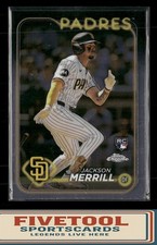 2024 Topps Chrome Jackson Merrill #207 Rookie