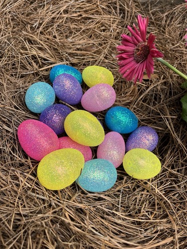 24 Easter Egg Pastel Easter Eggs Plastic Easter Eggs S9 - Picture 6 of 15