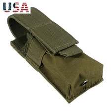 Durable Nylon Tactical Tools Storage Pouch Flashlight Phone Holder Carry Case J