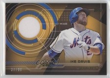 2014 Topps Trajectory Relics Gold 37/99 Ike Davis #TR-ID 7k0