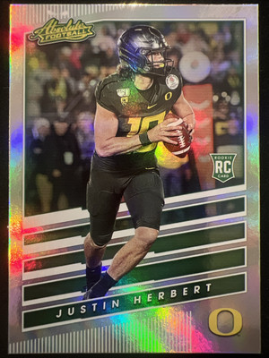 2020 Panini Chronicles Draft Picks - Absolute Rookies Spectrum #4 Justin Herbert