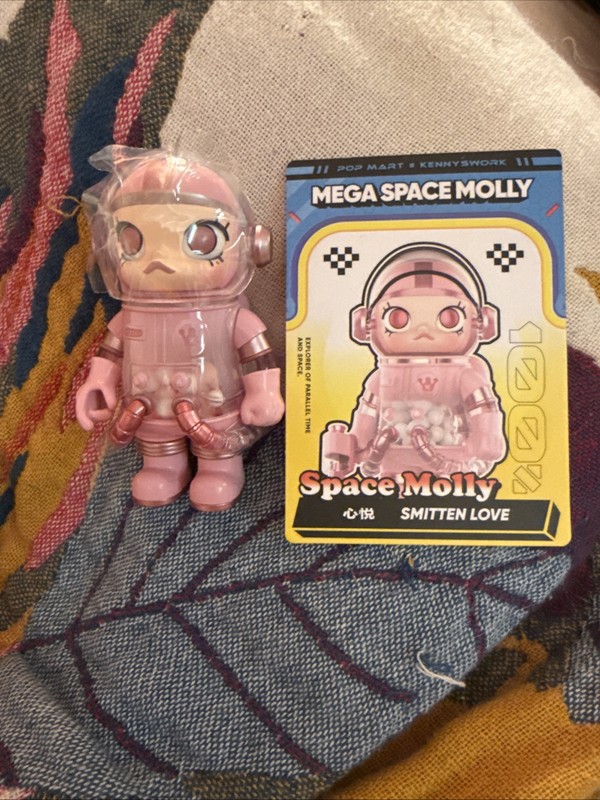 Pop Mart Smitten Love Orange Juice Space Molly