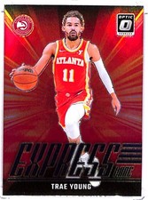 2024-25 Panini Donruss Optic Express Lane Trae Young #5 Purple Prizm (em5)